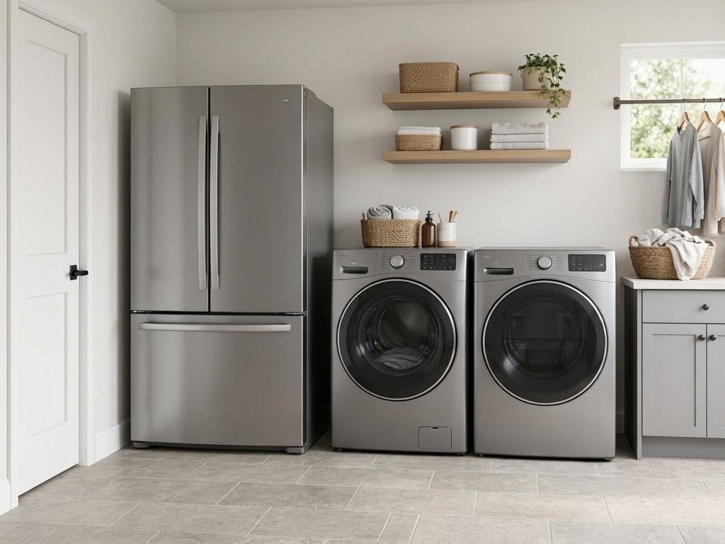 Illustration of home appliances in Canoga Park, not a photo of a listed shop