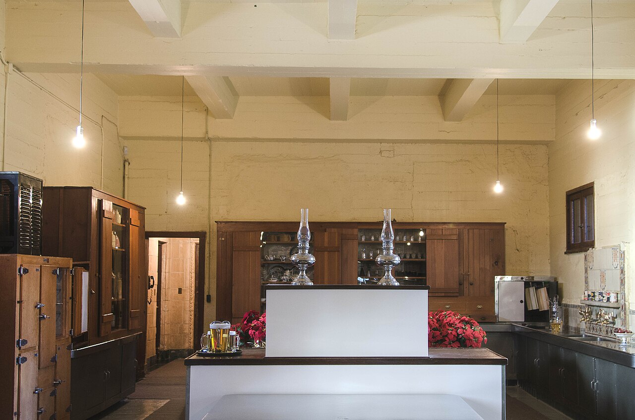 Stock photo of Kitchen Refrigerator Cupboards Counters - Hearst Castle South Wing.jpg for Canoga Park, not a photo of a listed shop